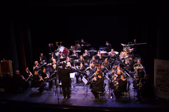 Concert d'Any Nou de la Girona Banda Band al Teatre La Gorga de Palamós